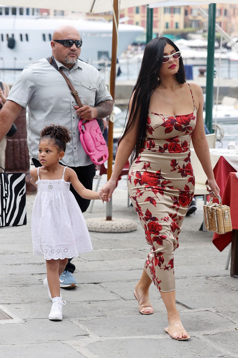 Kourtney Kardashian Kim Khloe Kendall Kylie Jenner Italy Wedding Outfits Celebrity Style Images