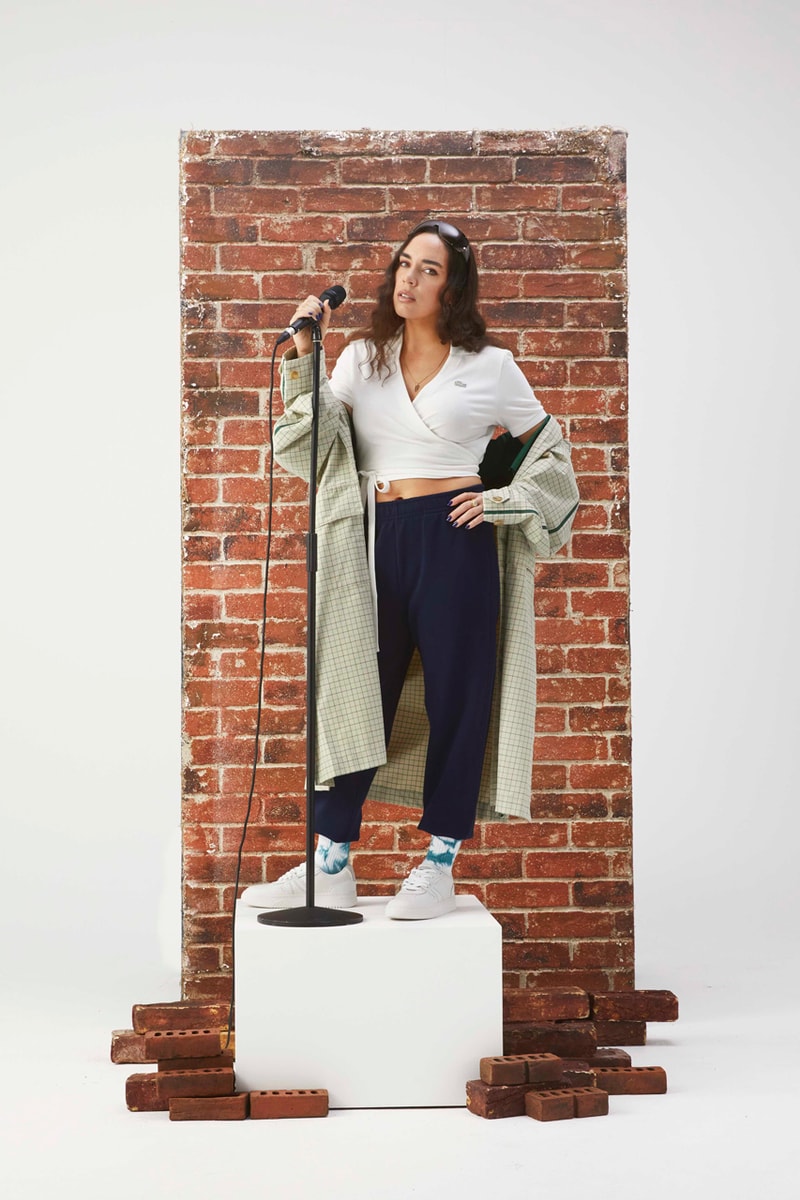 lacoste fashion sport activewear comedy music swana nooriyah estefania dj comedian empower champion 