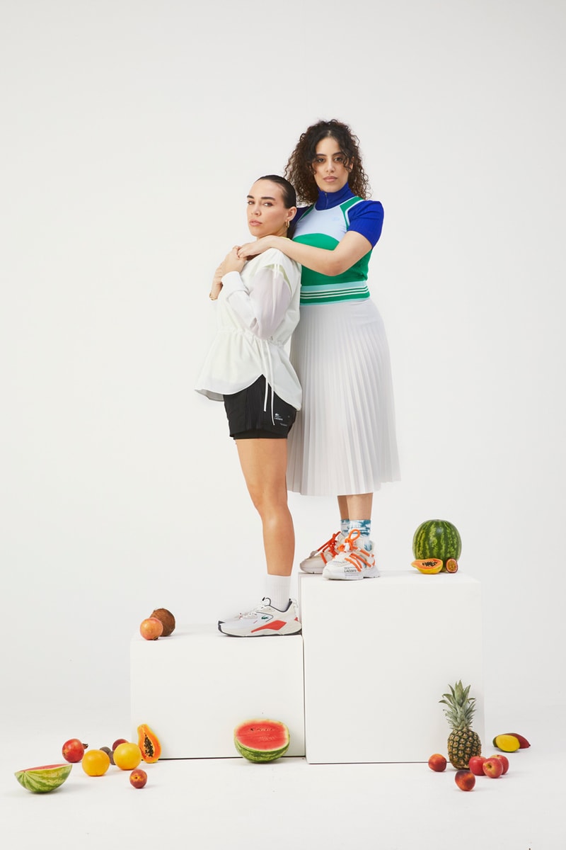 lacoste fashion sport activewear comedy music swana nooriyah estefania dj comedian empower champion 