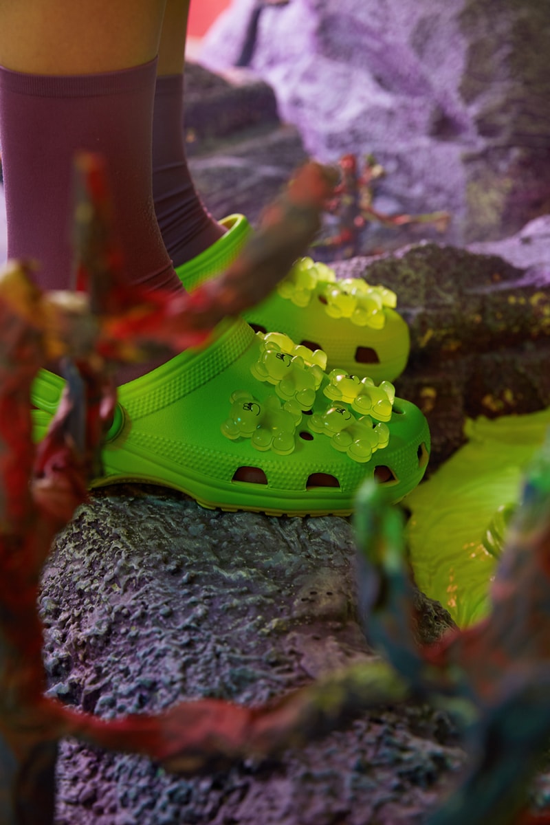 crocs lazy oaf gemma shiels mega crush clog lined classic jibbitz 