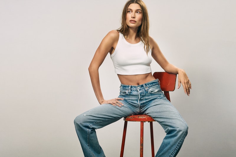 levis 501 denim jean original rivet history 149 501 day 90s peggy gou marcus rashford asap nast barbie ferreira hailey Bieber