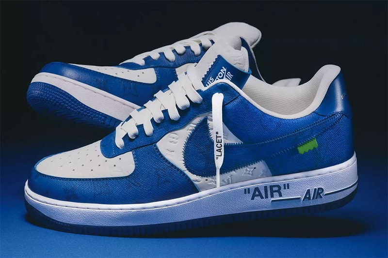 louis vuitton and nike air force 1 by virgil abloh