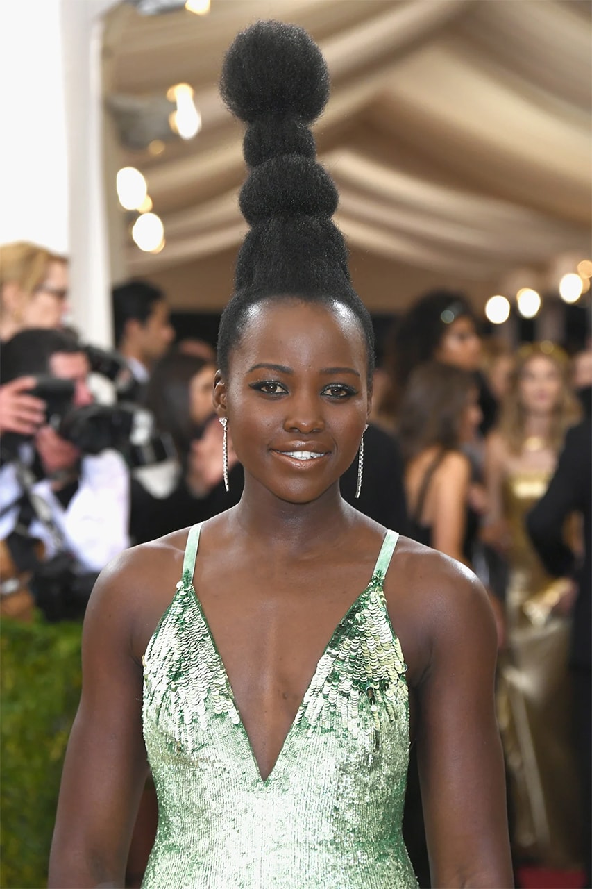 best past met gala hair and beauty looks kim kardashian beyoncé solange lupita nyong'o 