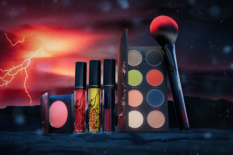 MAC Stranger Things Makeup Collaboration Netflix Eyeshadows Lip Gloss Blush
