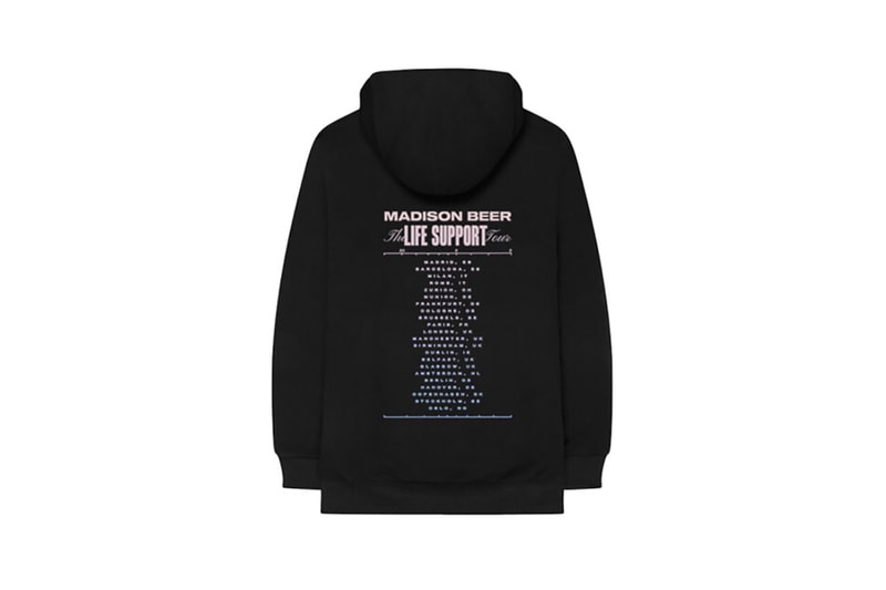 Madison Beer Life Support EU Tour Merch Collection 