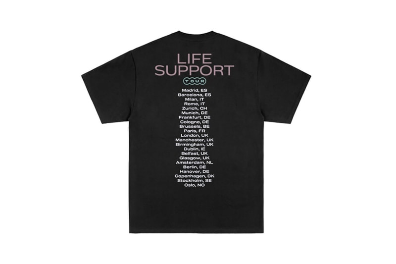 Madison Beer Life Support EU Tour Merch Collection 