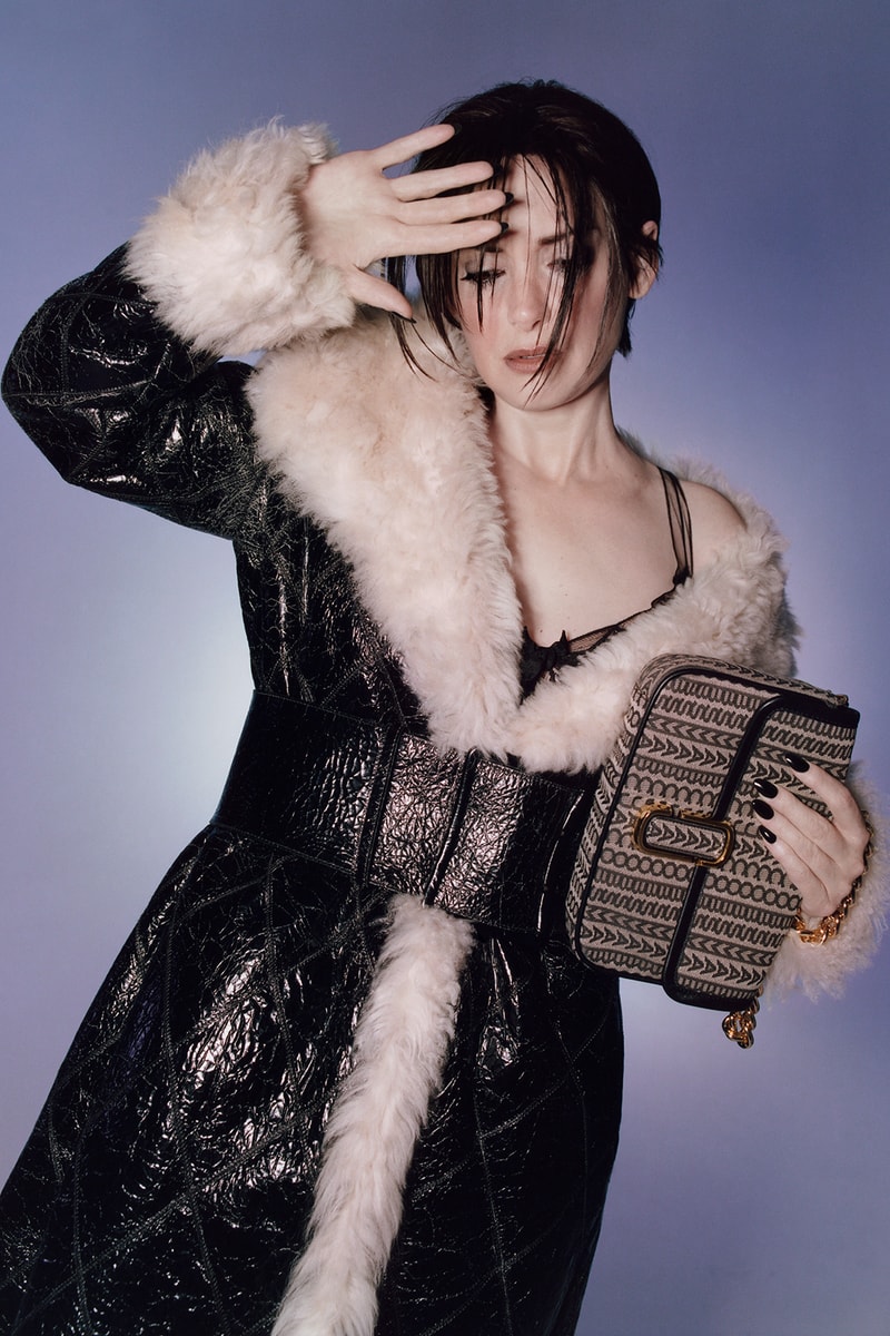 Winona Ryder Marc Jacobs J Shoulder Bag Campaign