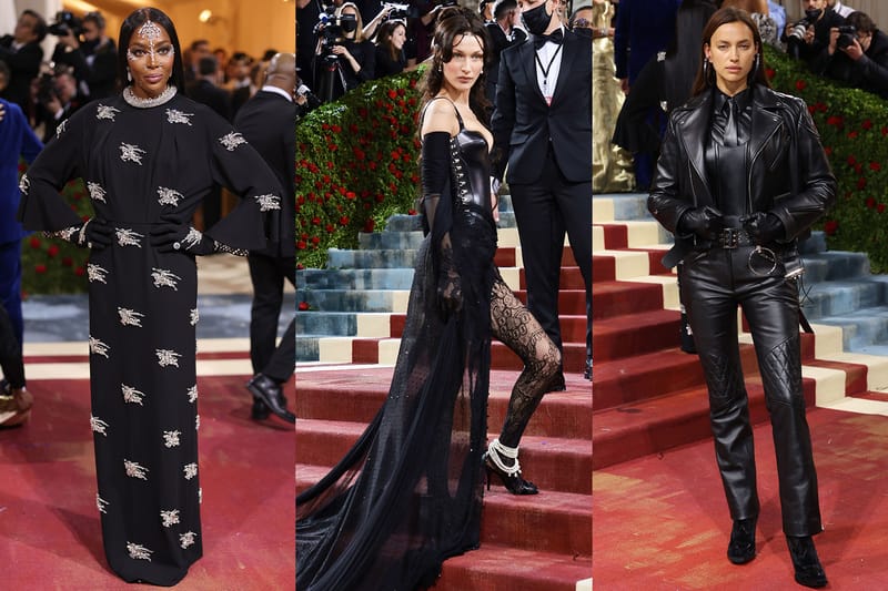 Celebrities Dress To Impress in Burberry at the Met Gala
