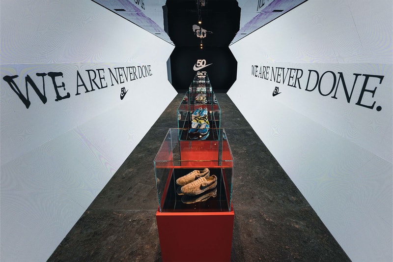 Nike 50th Anniversary Exhibition A Genealogy of Progress Hong Kong Location Address Info
