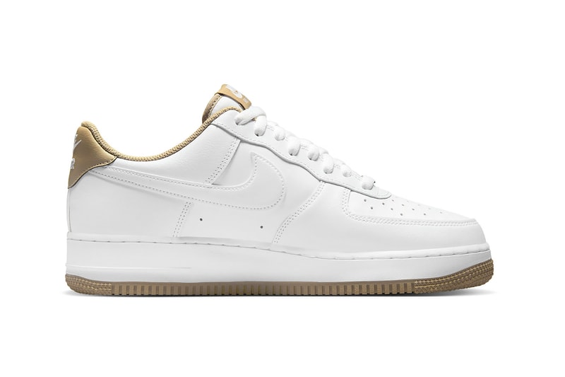 Nike Air Force 1 Low White Taupe AF1 Low Sneakers Footwear Kicks Shoes 