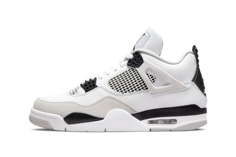 Nike Unveils the Air Jordan 4 in a Clean "White and Black" Colorway