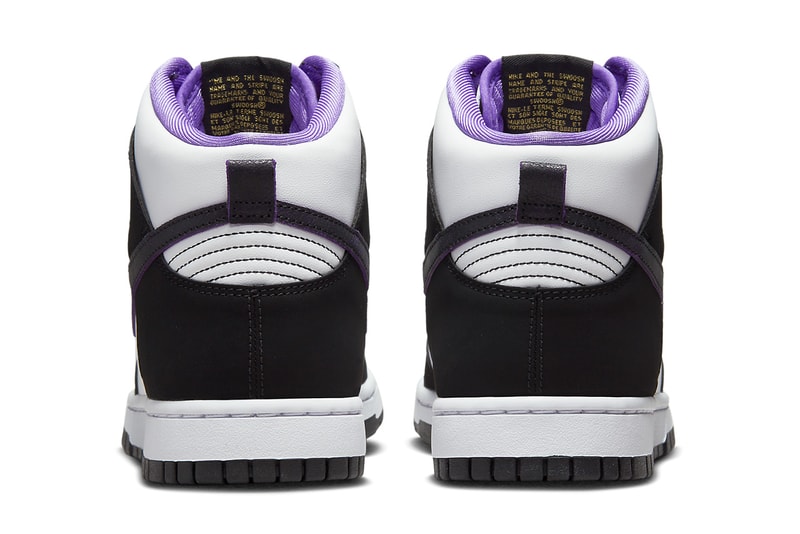 Nike Dunk High "World Champions" Black White Purple Release Info