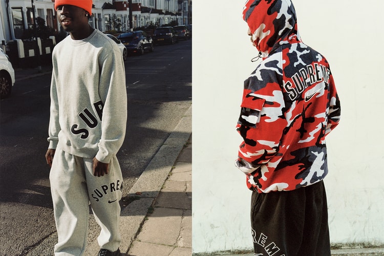 Camo Prints and Corduroy Take Over Nike x Supreme's Spring 2022 Collab