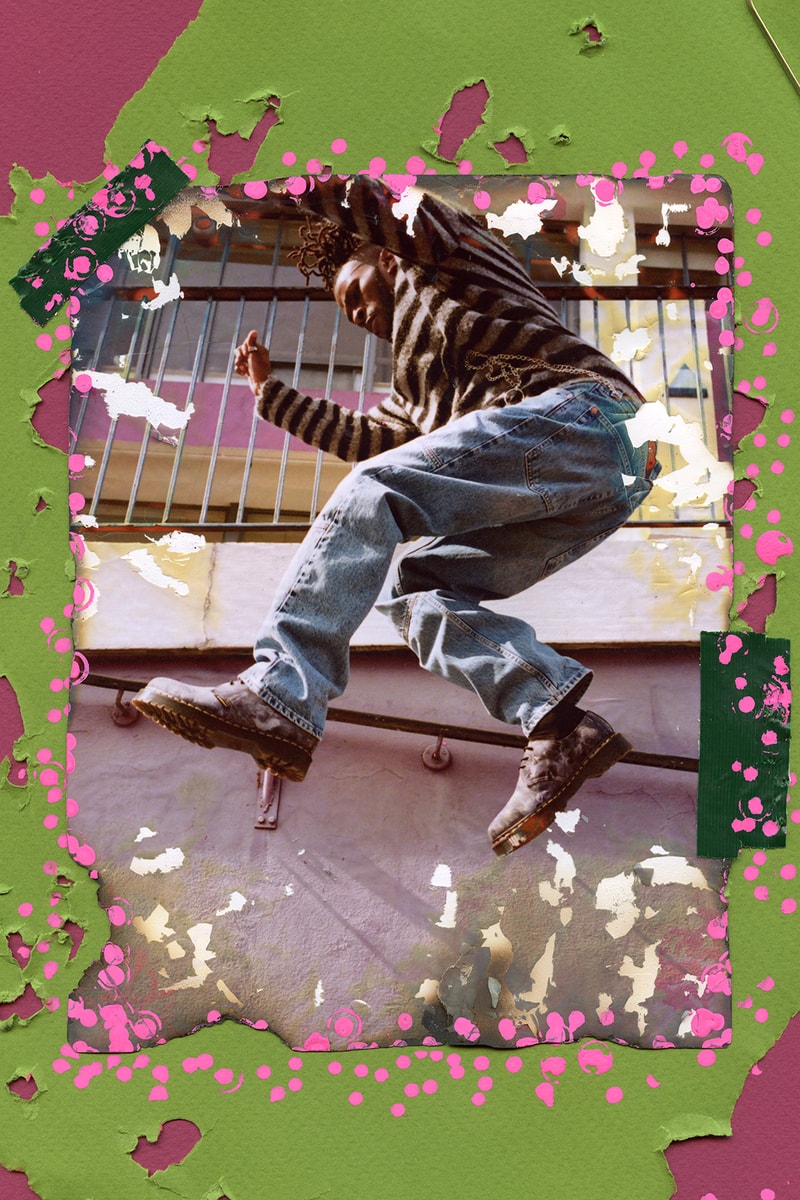 PLEASURES Dr. Martens 1461 Bex Shoe Collaboration 
