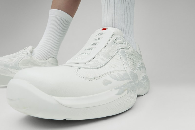 Prada Cassius Hirst America's Cup Linea Rossa Sneakers ATT4CK, D3CAY, SUST4IN, REL3ASE Info