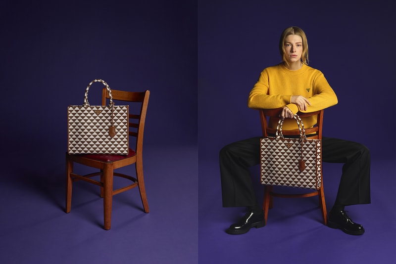 Prada Symbole Handbag Campaign Hunter Schafer Designer 