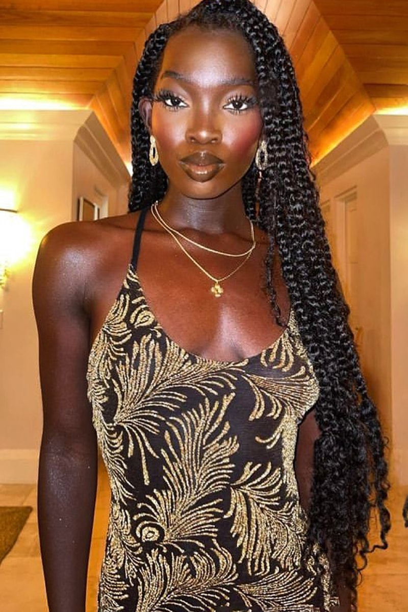 Protective hairstyles to try summer 2022 knotless braids goddess braids feed-in braids human hair braids