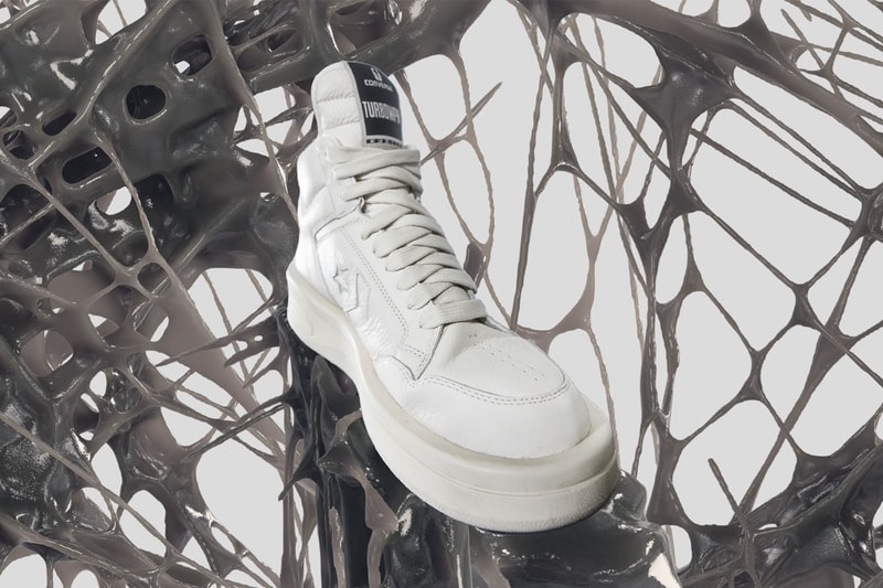Rick Owens DRKSHDW Converse TURBOWPN Clay Egret New Colorways Release Info