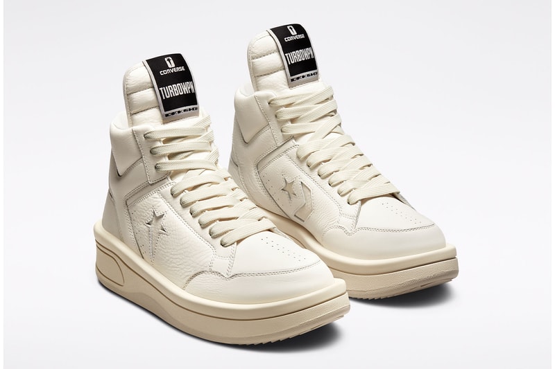 Rick Owens DRKSHDW Converse TURBOWPN Clay Egret New Colorways Release Info