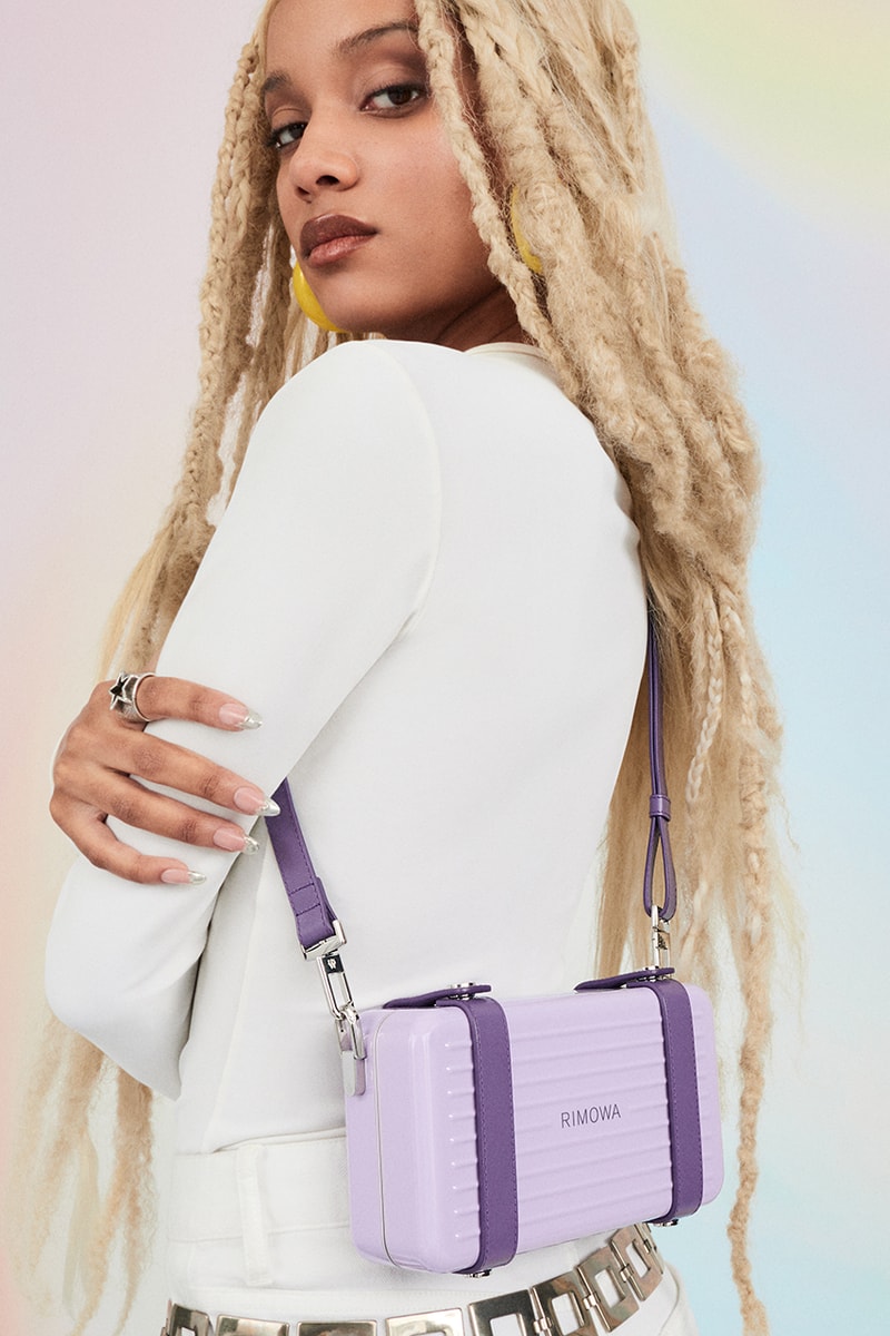 Rimowa Travel Suitcases Bags Accessories Phone Cases Summer Collection Purple Yellow 