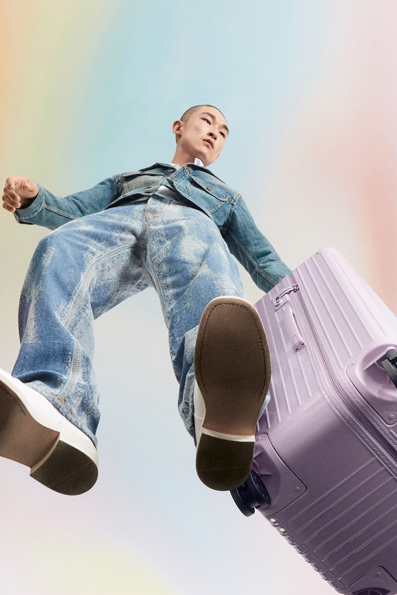 Rimowa Travel Suitcases Bags Accessories Phone Cases Summer Collection Purple Yellow 