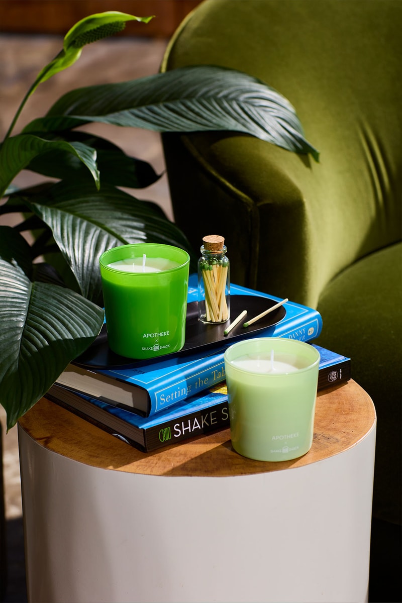 Shake Shack Apotheke Candles Burger and Fries Duo Burger In The Park Release Where to buy