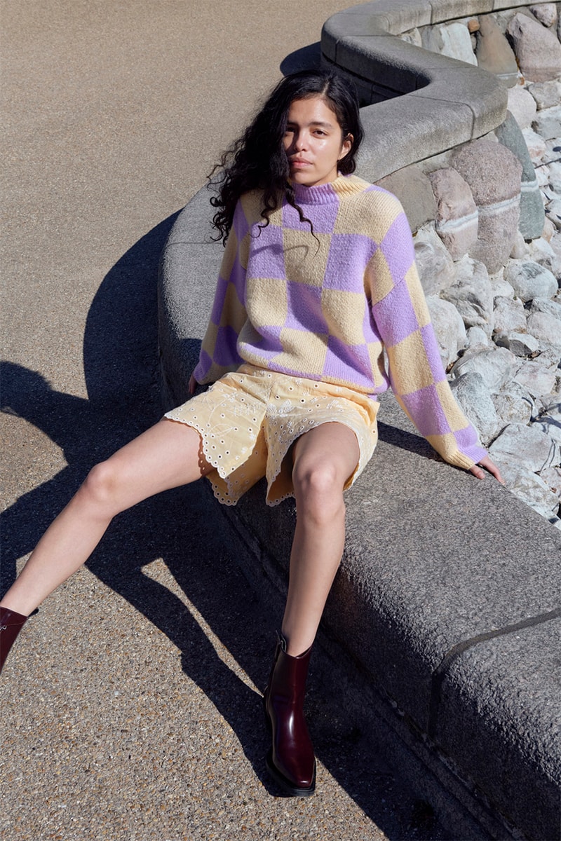 Stine Goya Adonis Sweater Sand Lavender