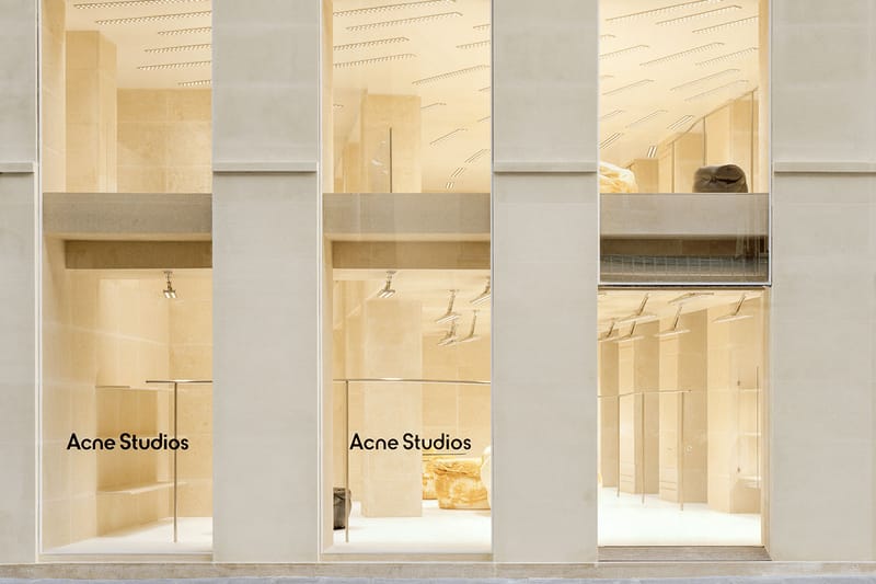 Step Into Acne Studios' Luxurious, Stoneware-Clad Flagship in Paris