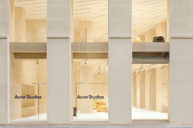 Acne Studios Paris Flagship Store City Clothes Bags Shoes Sofas