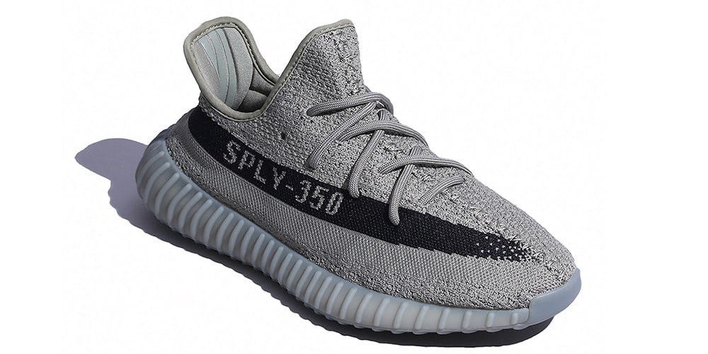 adidas gazelle silver green womens adidas Yeezy Boost 350 V2 Steel Grey 4.5 main image 1