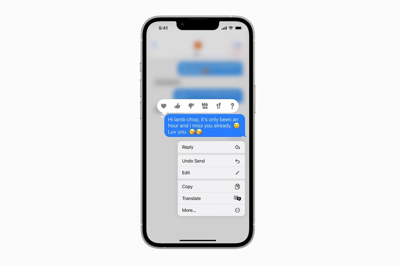 Apple WWDC iOS 16 Updates Announcement iMessages Edit Unsend Feature Info