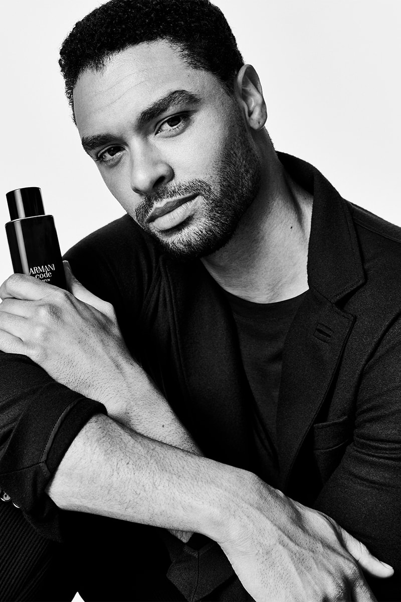 Rege Jean Page Bridgerton Armani Code Fragrances perfumes 