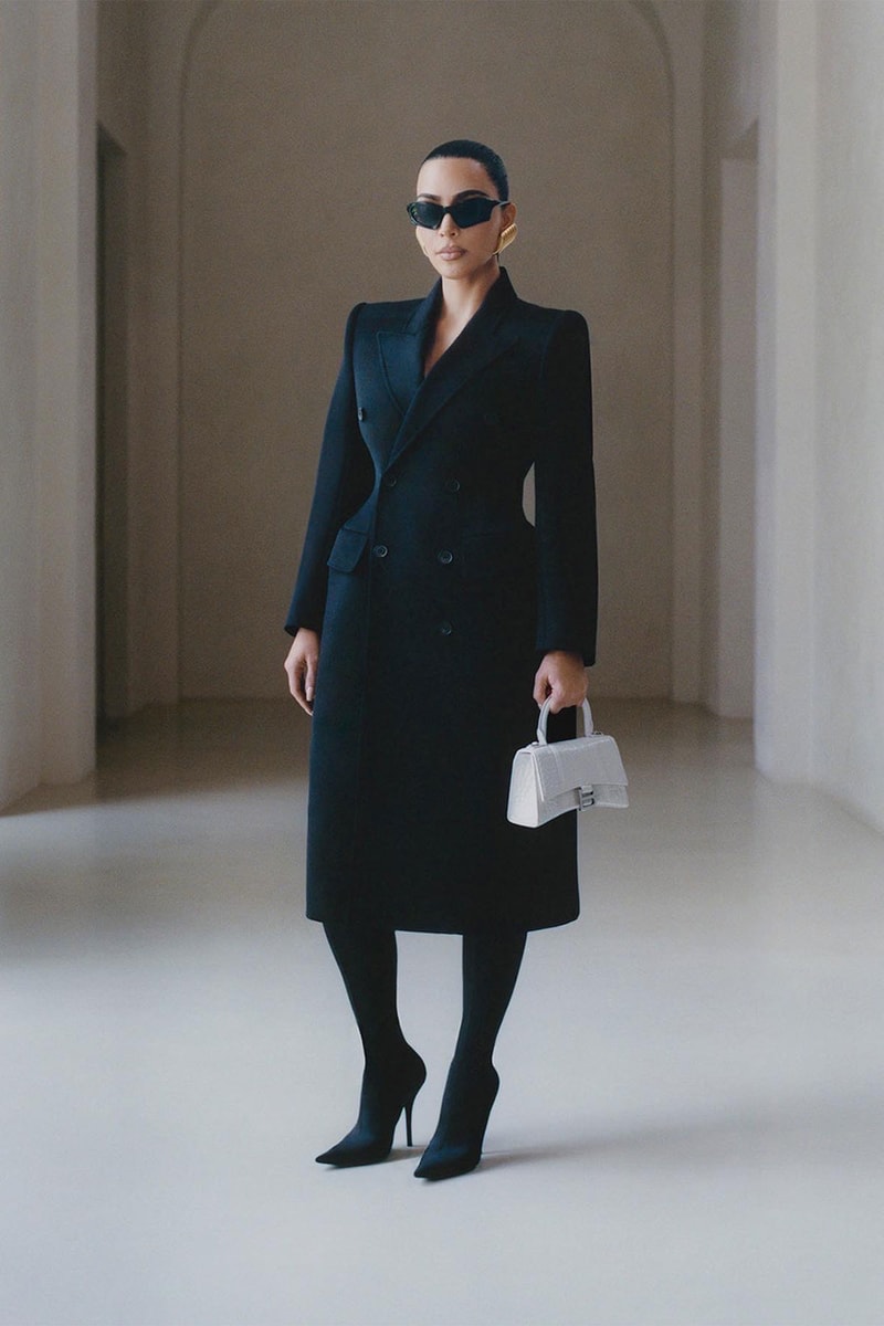 Balenciaga BB Monogram Print Campaign Kim Kardashian Justin Bieber Images Release