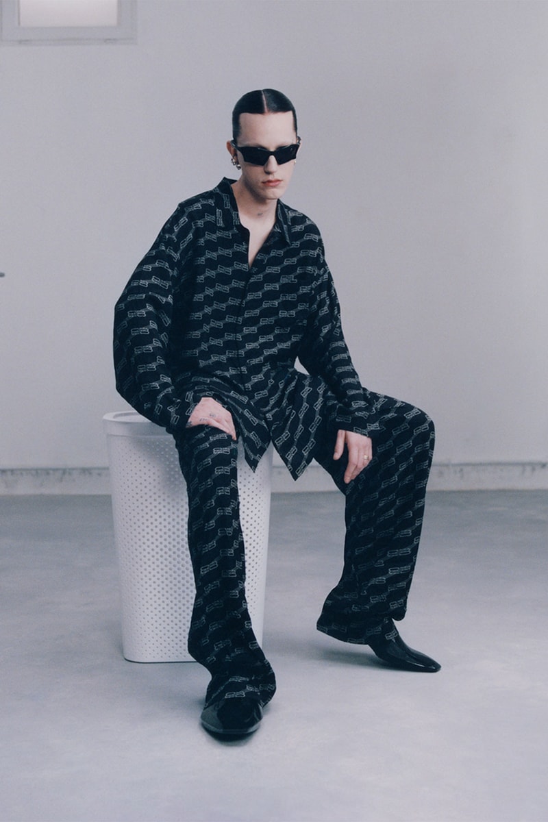 Balenciaga BB Monogram Print Campaign Kim Kardashian Justin Bieber Images Release