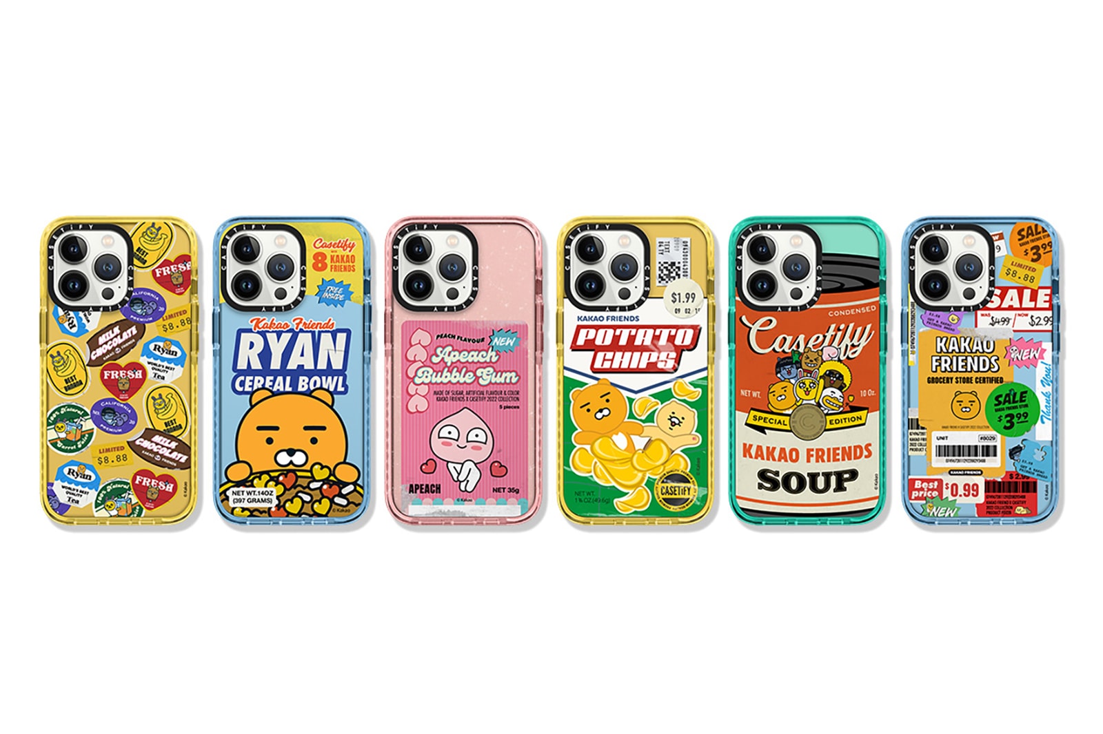 Casetify Kakao Friends Tech Accessories Collaboration Collection 