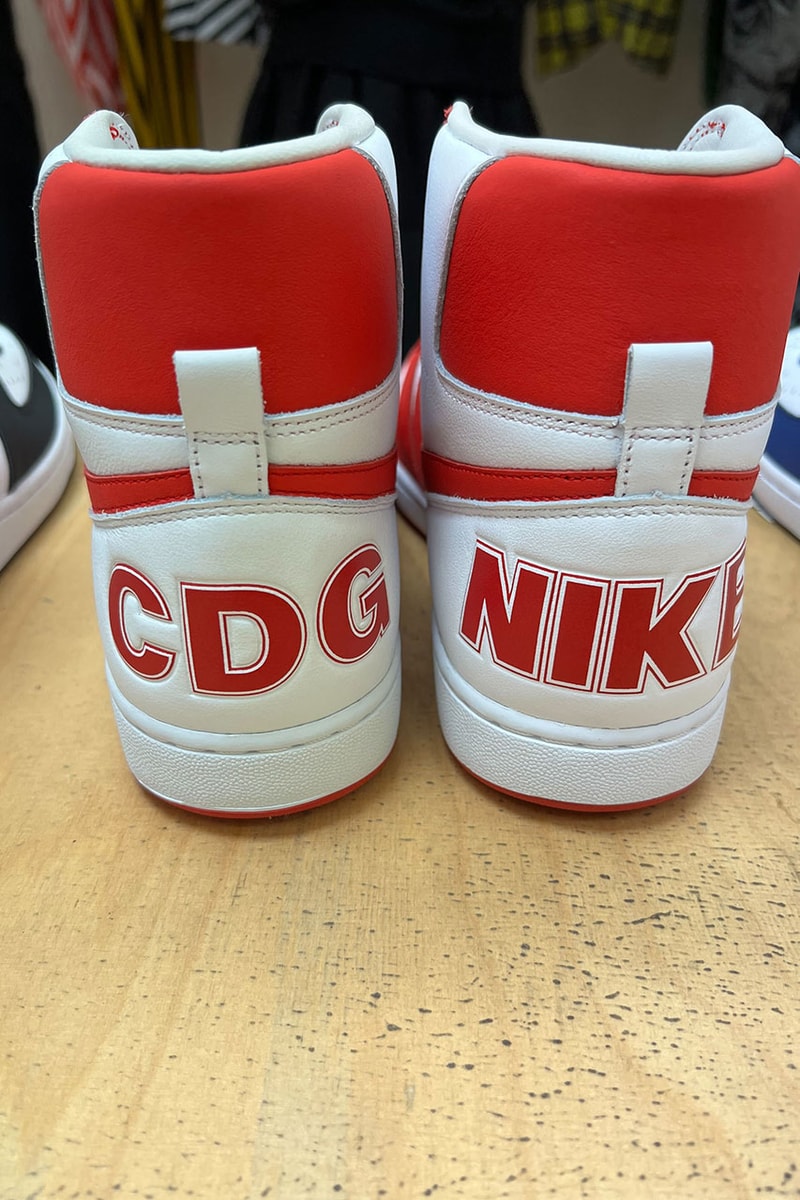 COMME des GARÇONS Homme Plus Nike Terminator High Collaboration First Look Images Release Info