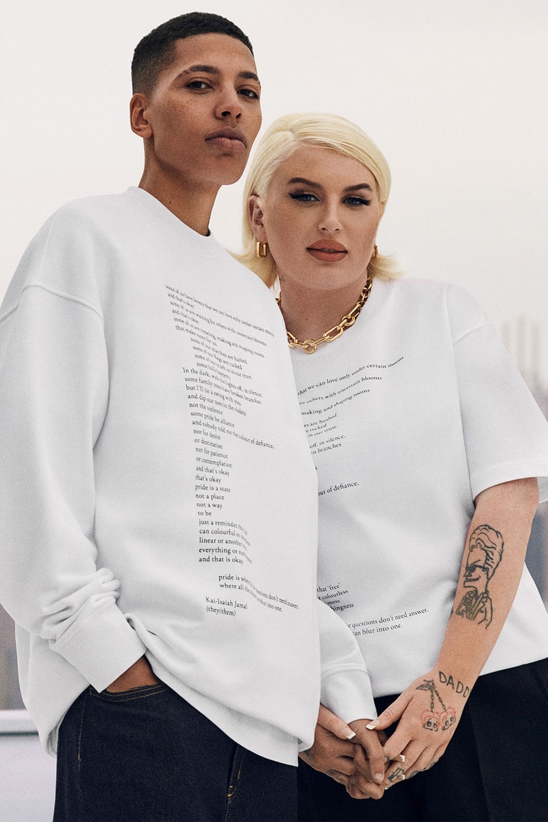 COS Pride Love for All Collection Kai-Isaiah Jamal Zipeng Zhu Soko Trevor Project Release Info
