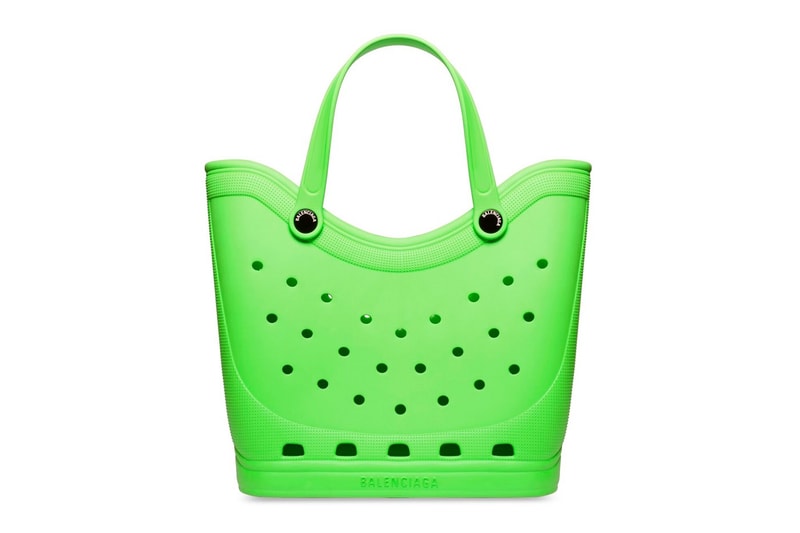 Balenciaga Crocs Tote Bag Phone Holder Collaboration Release Price Pre-Order