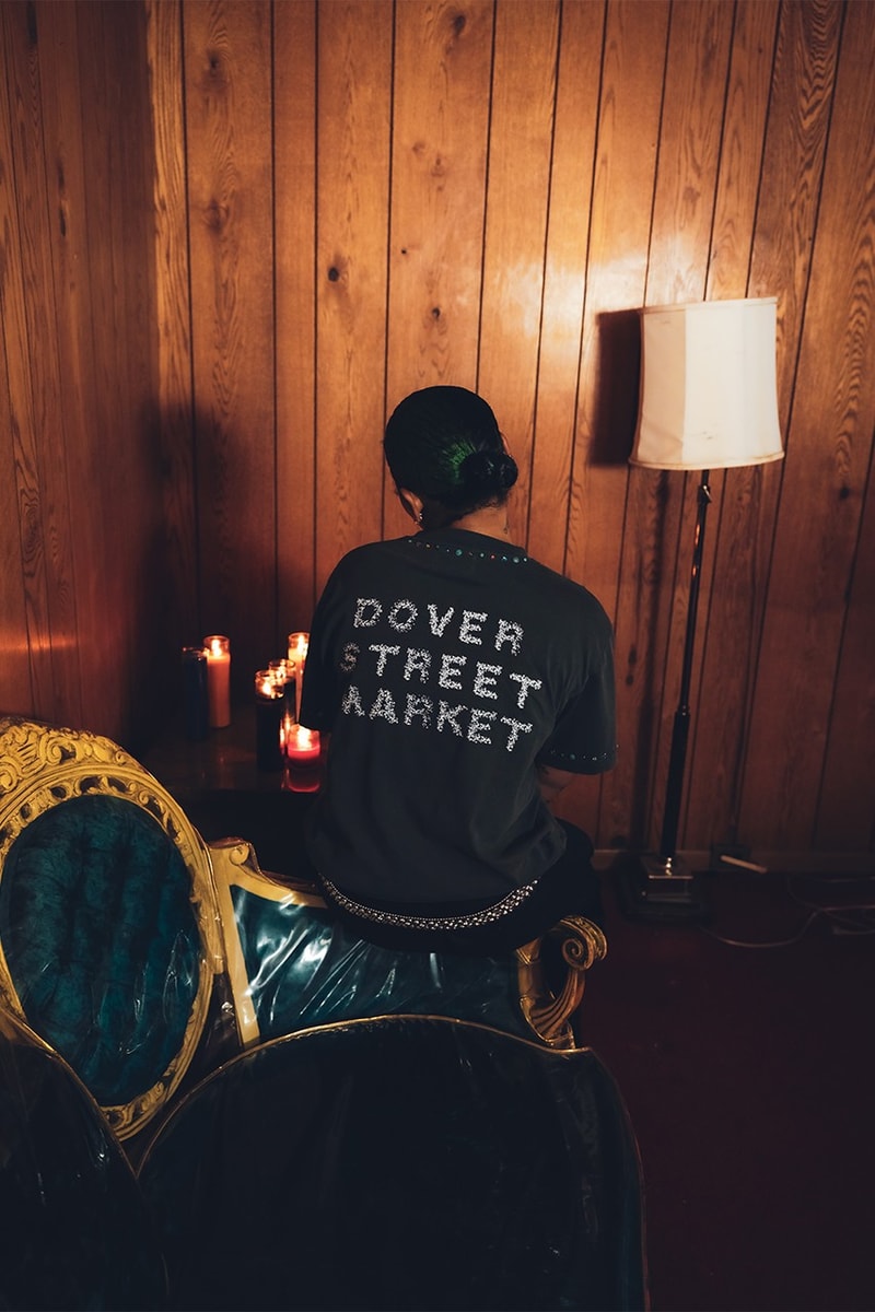 Denim Tears Brand Tremaine Emory Rhinestone Capsule Collection Levi's Jeans Hats Dover Street Market