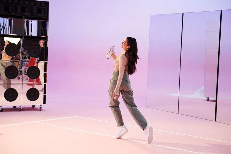 Evian Drink True Water Campaign Dua Lipa Emma Raducanu Tennis Champion