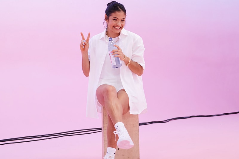 Evian Drink True Water Campaign Dua Lipa Emma Raducanu Tennis Champion