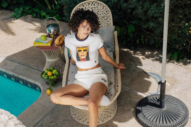 Fila Playboy Printed 70s Inspired Collection Graphics Tops Skirts Jumpsuits