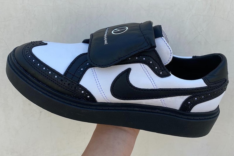 G-Dragon PEACEMINUSONE Nike Kwondo 1 New Colorway Panda Black White Release Info Images
