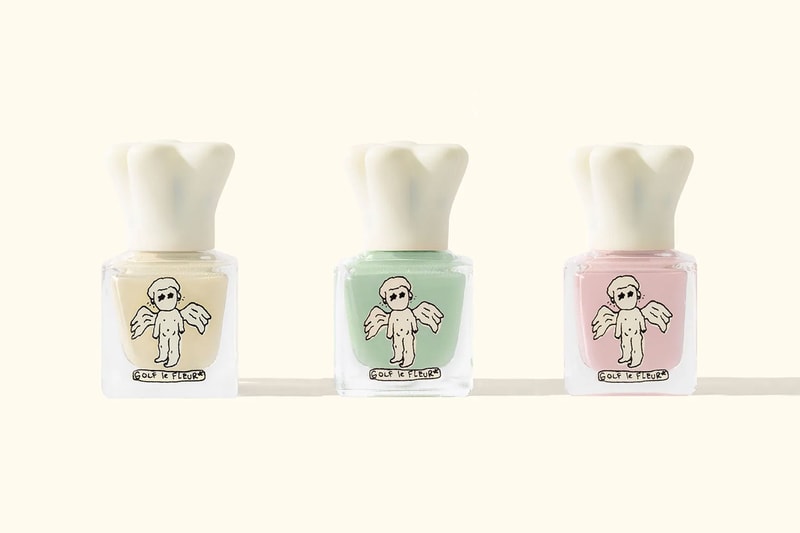 Tyler The Creator GOLF le FLEUR Nail Polish File New Colors Jade Blonde Rose Release Where to buy