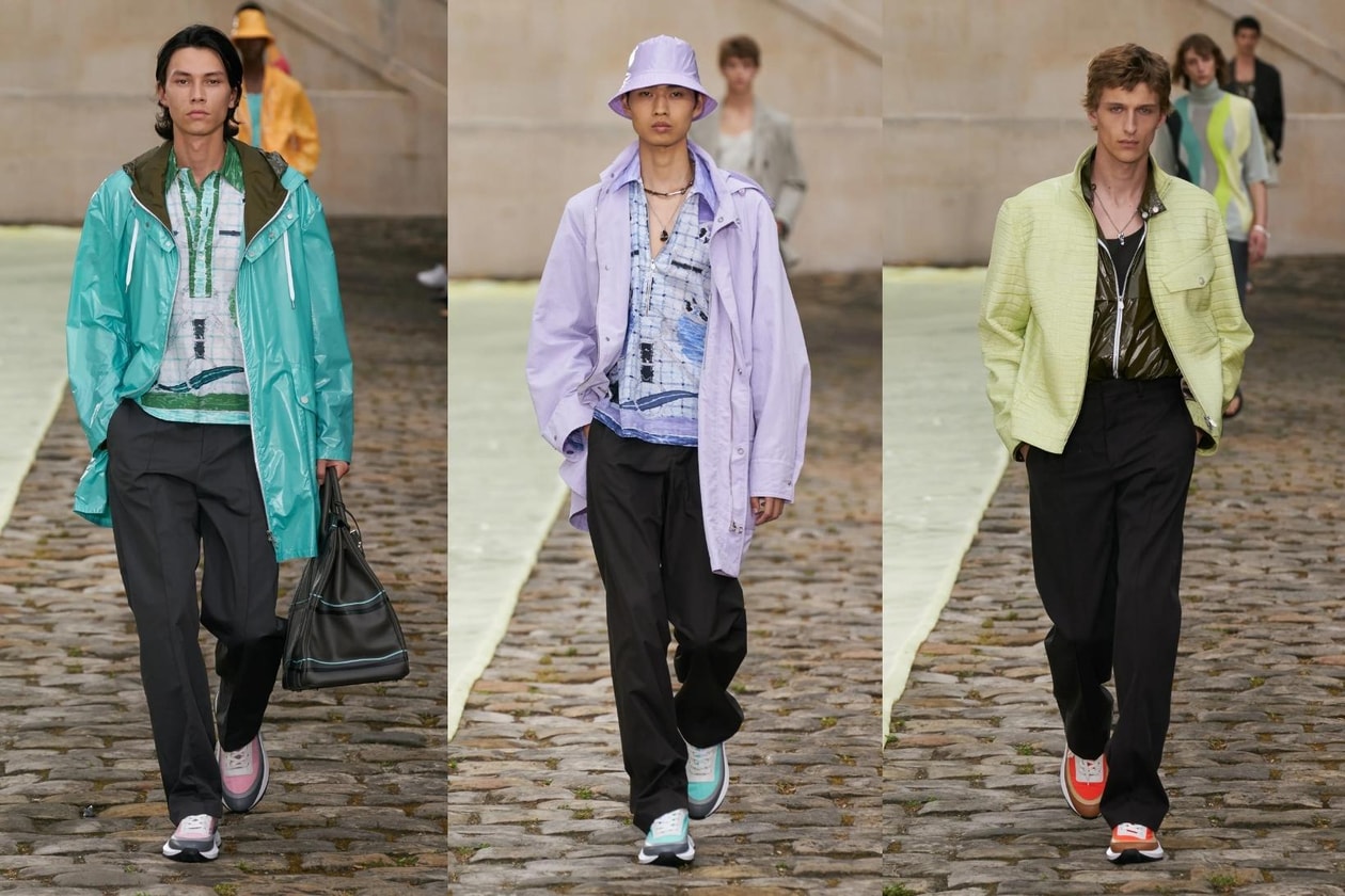 Men's Fashion Week Paris Spring Summer 2023 Hermes Loewe Hermes Fendi Kid Super Trends