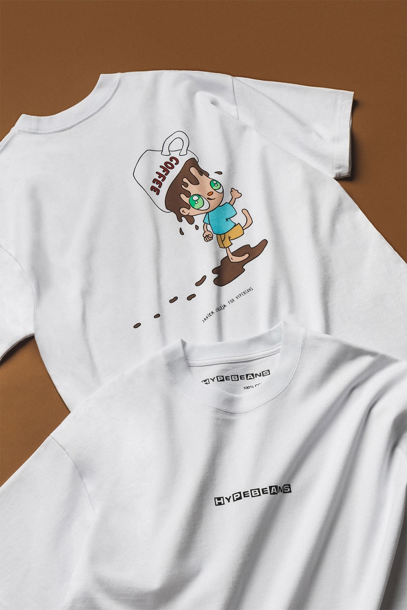 Hypebeans Javier Calleja Collaboration Coffee Keychain T-Shirt Poster Release Where to buy
