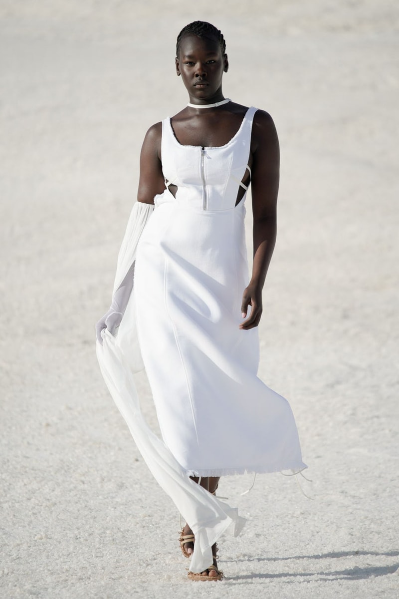 Jacquemus Le Papier Fall WInter Collection Simon Porte Arles Runway Nike Collaboration Images