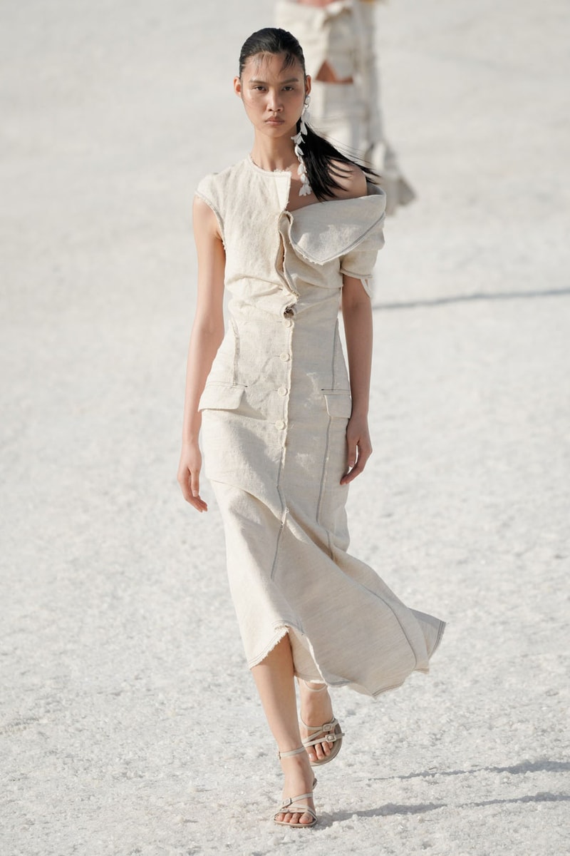Jacquemus Le Papier Fall WInter Collection Simon Porte Arles Runway Nike Collaboration Images