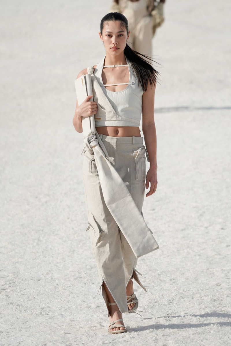 Jacquemus Le Papier Fall WInter Collection Simon Porte Arles Runway Nike Collaboration Images