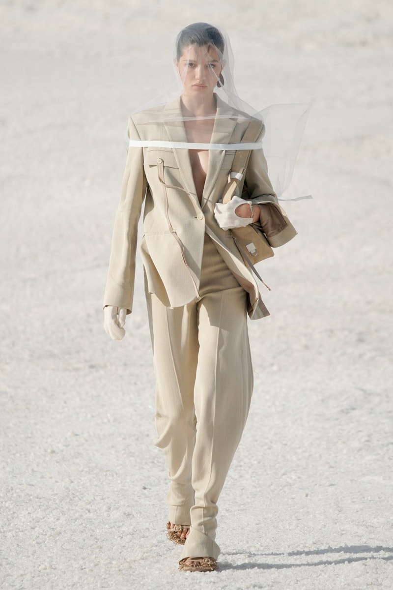 Jacquemus Le Papier Fall WInter Collection Simon Porte Arles Runway Nike Collaboration Images